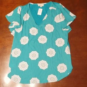 LOFT size XS woman's shirt Nwt